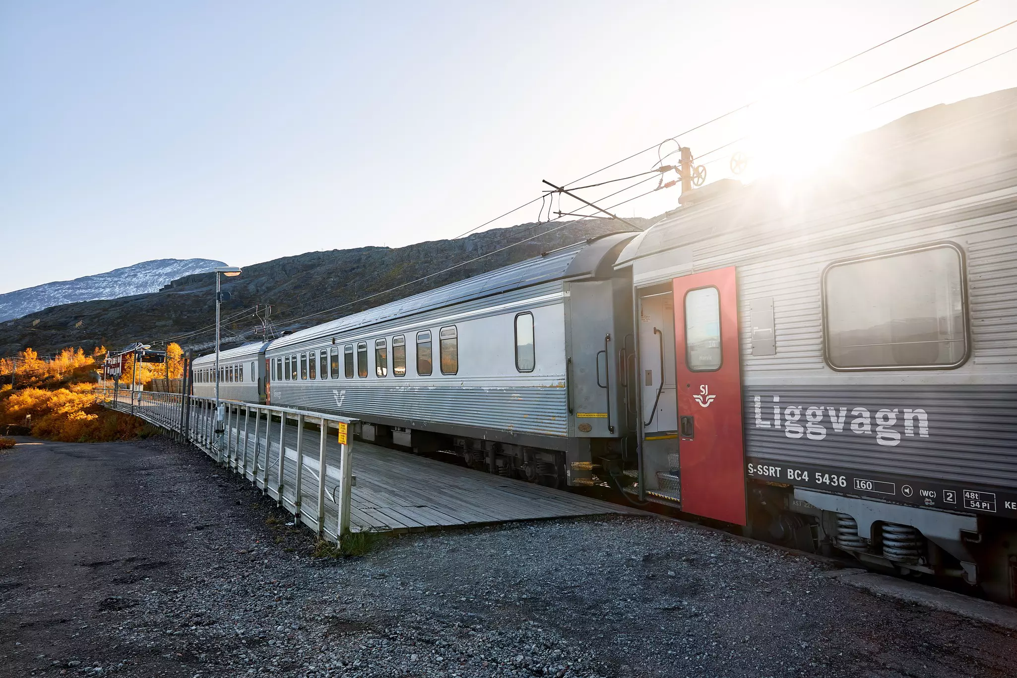 Given its size, Sweden offers several long-distance train routes, including to northern Norway © Tommy Alven / Shutterstock