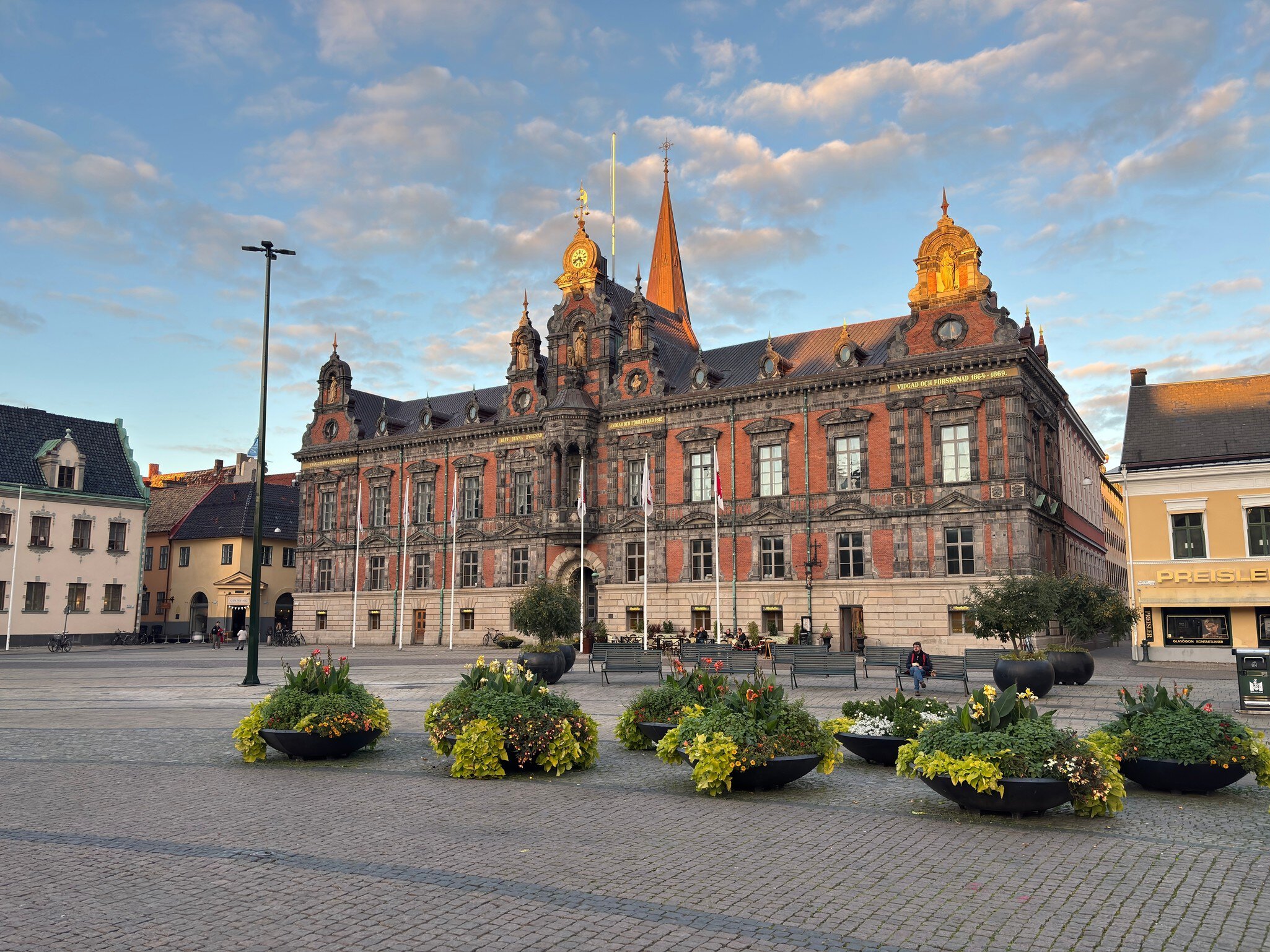 Sweden – October 15th 2025: Urban street scene in Malmö city centre, featuring the town hall building and fountain. Malmo, License Type: media, Download Time: 2026-04-13T08:43:45.000Z, User: esterpyykko45, Editorial: true, purchase_order: 65050 - Digital Destinations and Articles, job: Lonely Planet, client: app content , other: Ester Pyykko