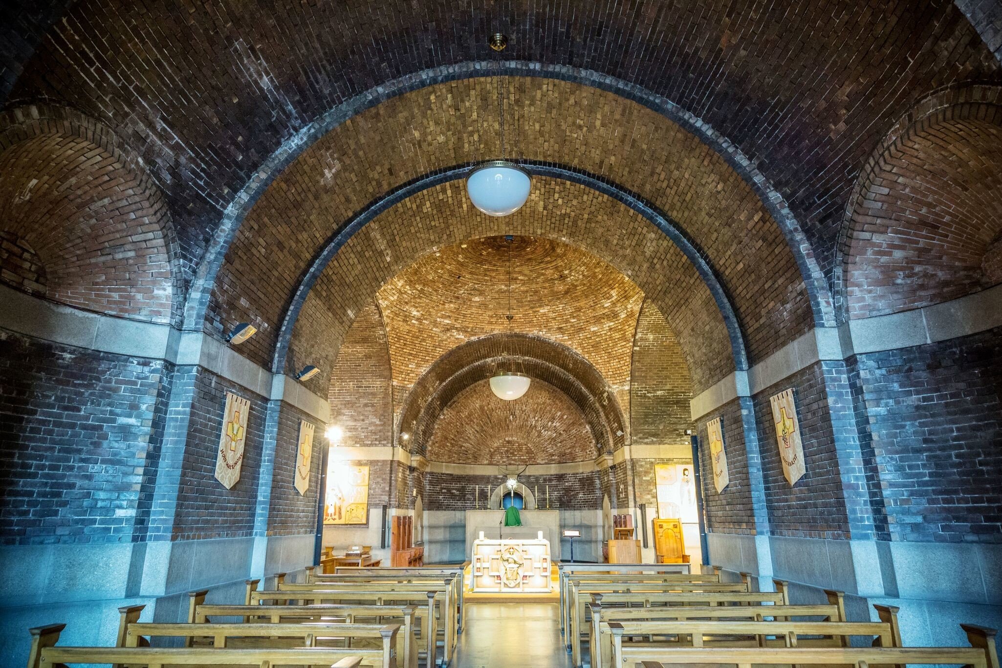 Liverpool, UK - 29 Nov 2017 : Liverpool Metropolitan Cathedral
Lutyens Crypt