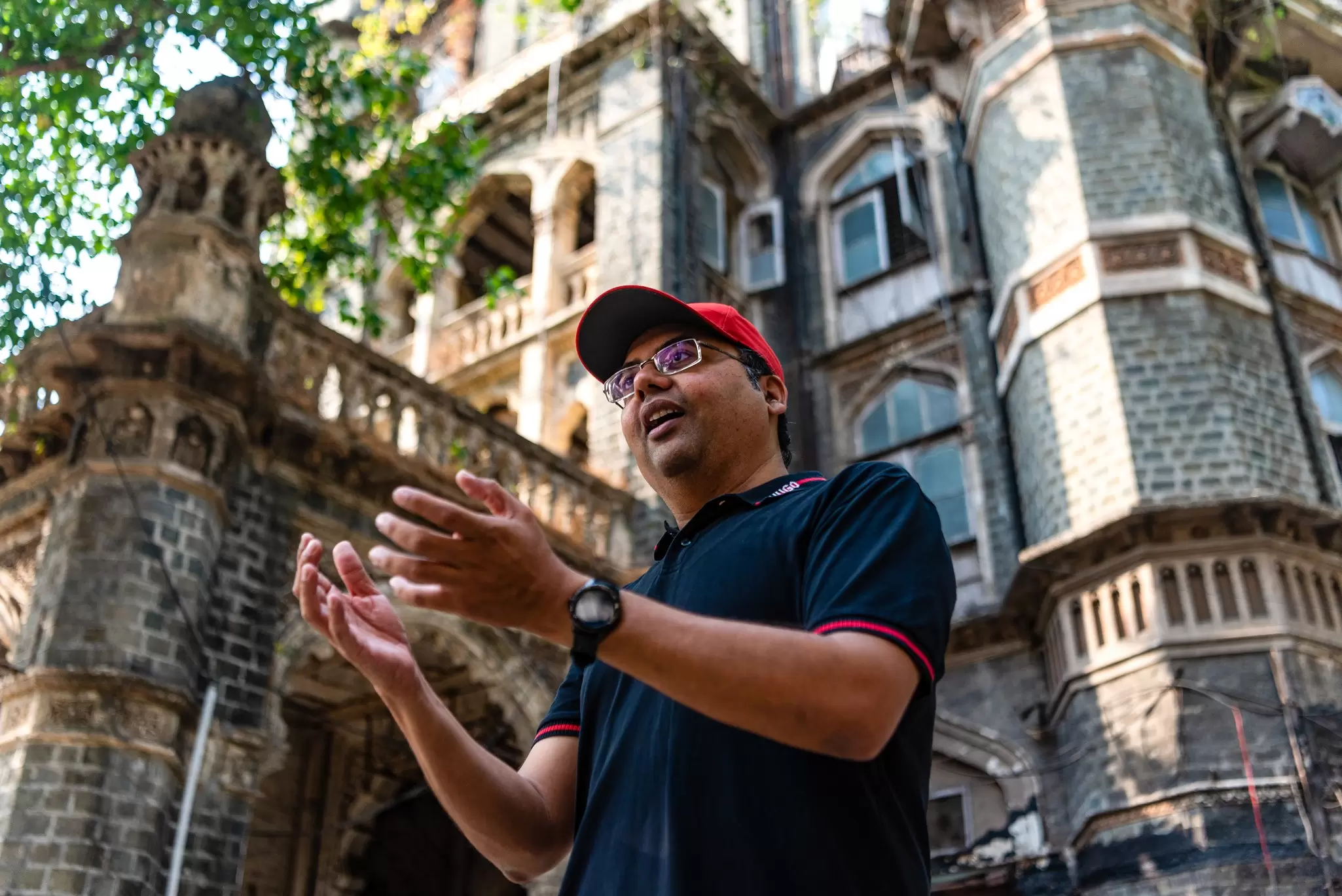 Architect Nikhil Mahashur’s Walkitecture tour shows you Mumbai’s history building by building © Alisha Vasudev/Lonely Planet