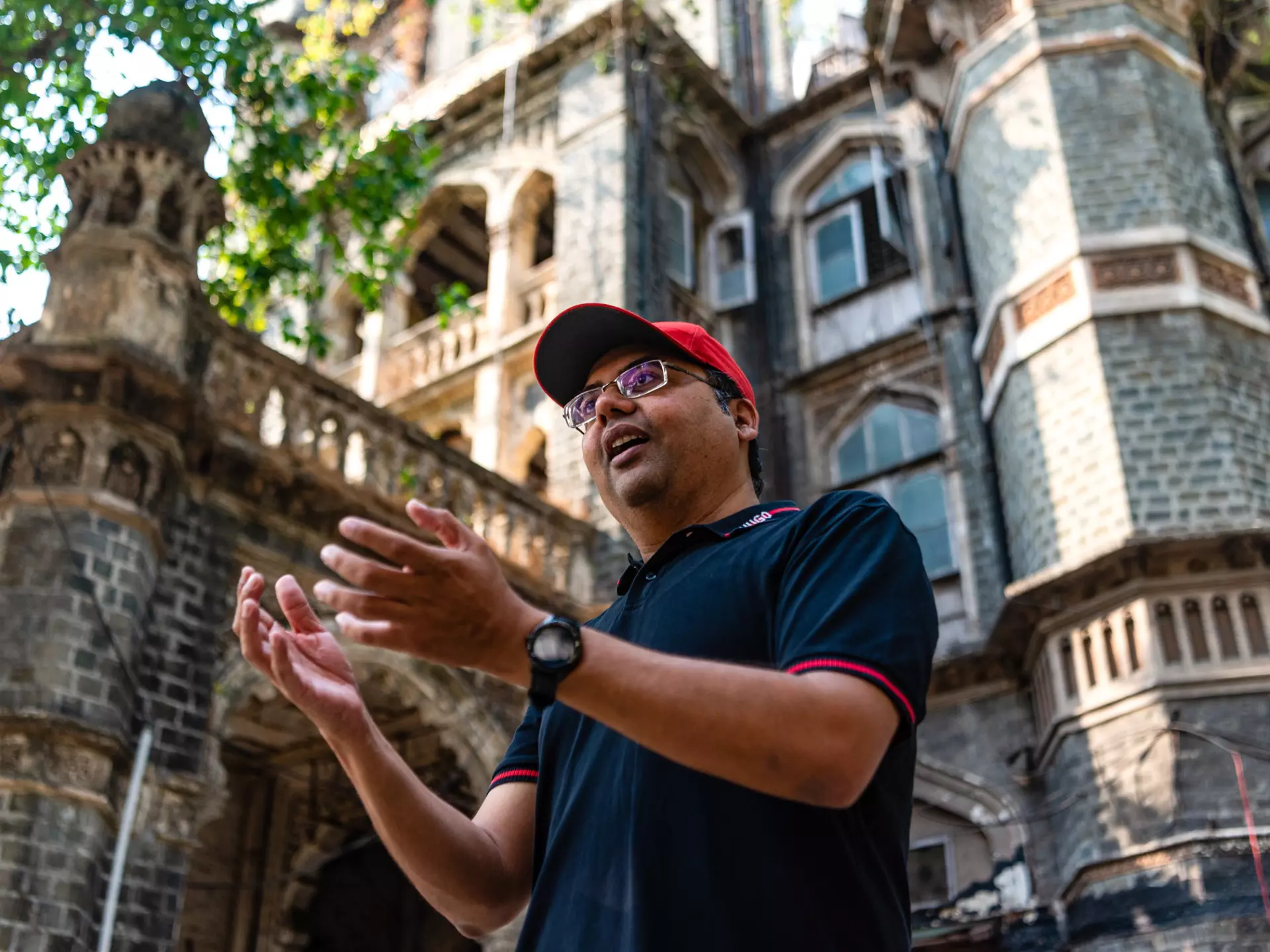 Architect Nikhil Mahashur’s Walkitecture tour shows you Mumbai’s history building by building © Alisha Vasudev/Lonely Planet