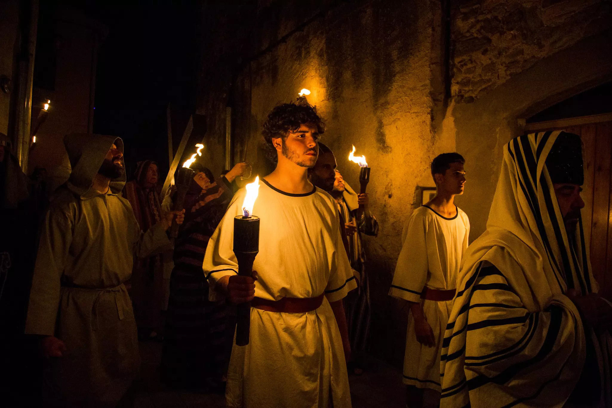 The Procession of Verges sees Roman soldiers, known as the 'Manages' march through Catalonia © Dani Salva / VWPics/Universal Images Group / Getty Images