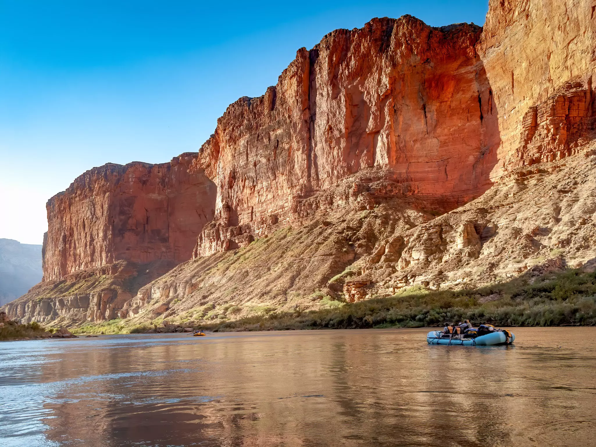 Rafting on the Colorado River in the Grand Canyon