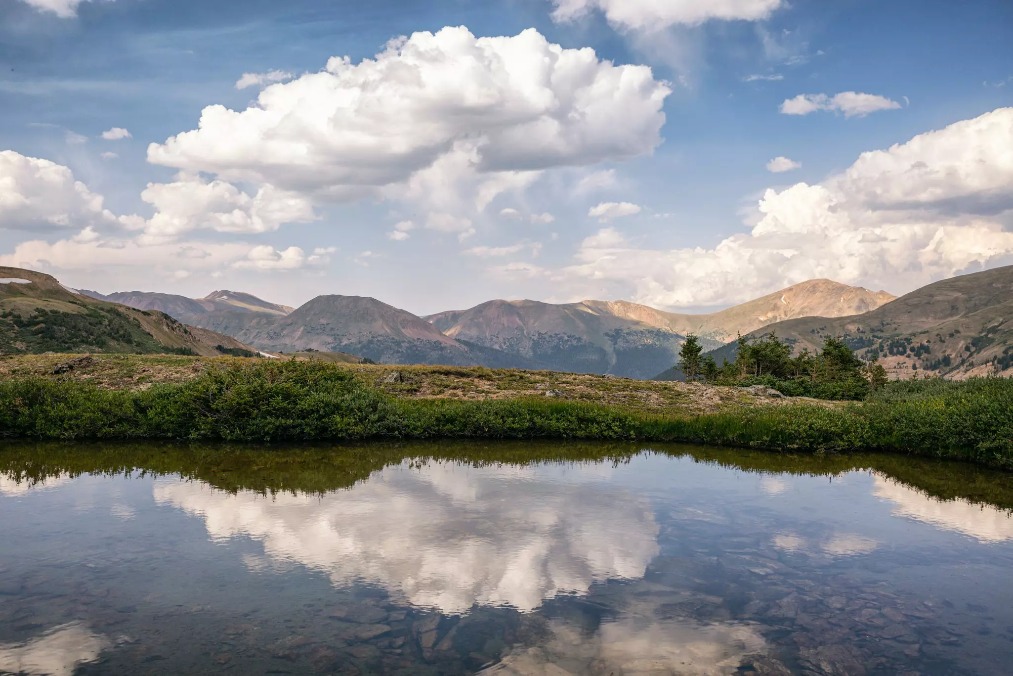 GettyImages-1337502308.jpg
Lake reflections in the Rocky Mountains, Colorado