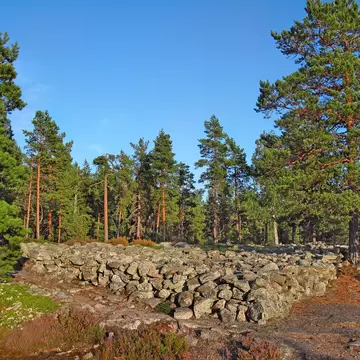 Bronze Age Burial Site of Sammallahdenmäki (Sammallahdenmaki), Finland, UNESCO World Heritage Site - 30 granite burial cairns, providing a unique insight into the funerary practices of northern Europe; Shutterstock ID 89557096;
