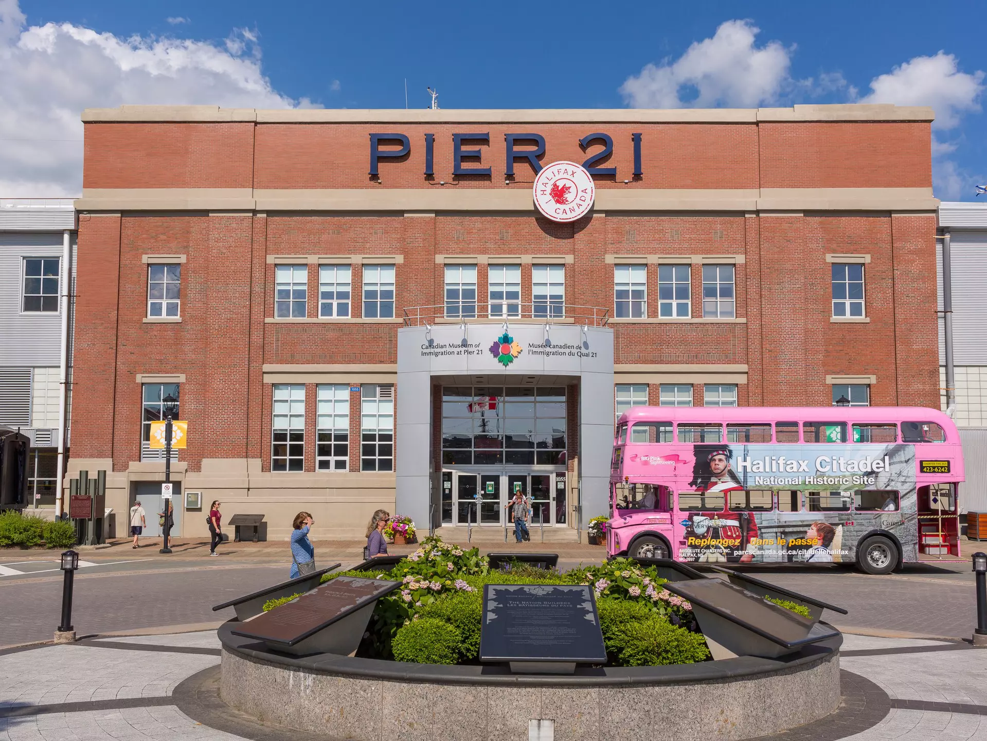 HALIFAX, NOVA SCOTIA, CANADA - JULY 16, 2018: Canadian Museum of Immigration at Pier 21., License Type: media, Download Time: 2025-10-13T13:04:17.000Z, User: fabricencoredesign31, Editorial: true, purchase_order: 56530 - Guidebooks, job: Global Publishing-WIP, client: Atlantic Canada 8, other: Fabrice Robin