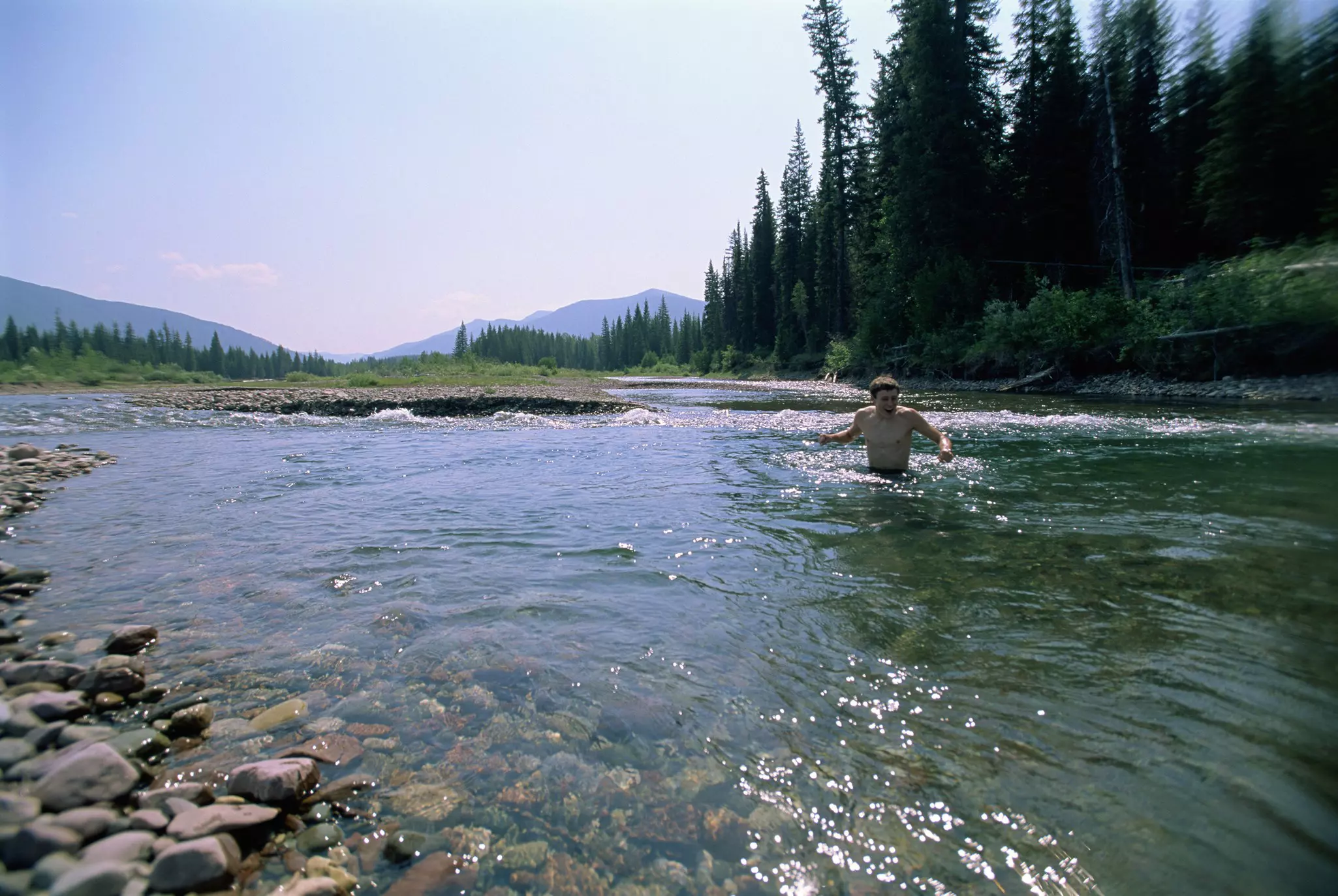 Jewel Basin, Montana, is dotted with streams and lakes - some ideal for bathing © Larry Mayer / Getty Images