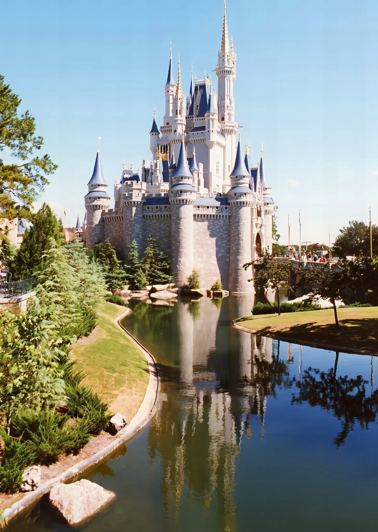 OCinderella Castle is a fairy tale castle at the center of two Disney theme parks: the Magic Kingdom at Walt Disney World,
