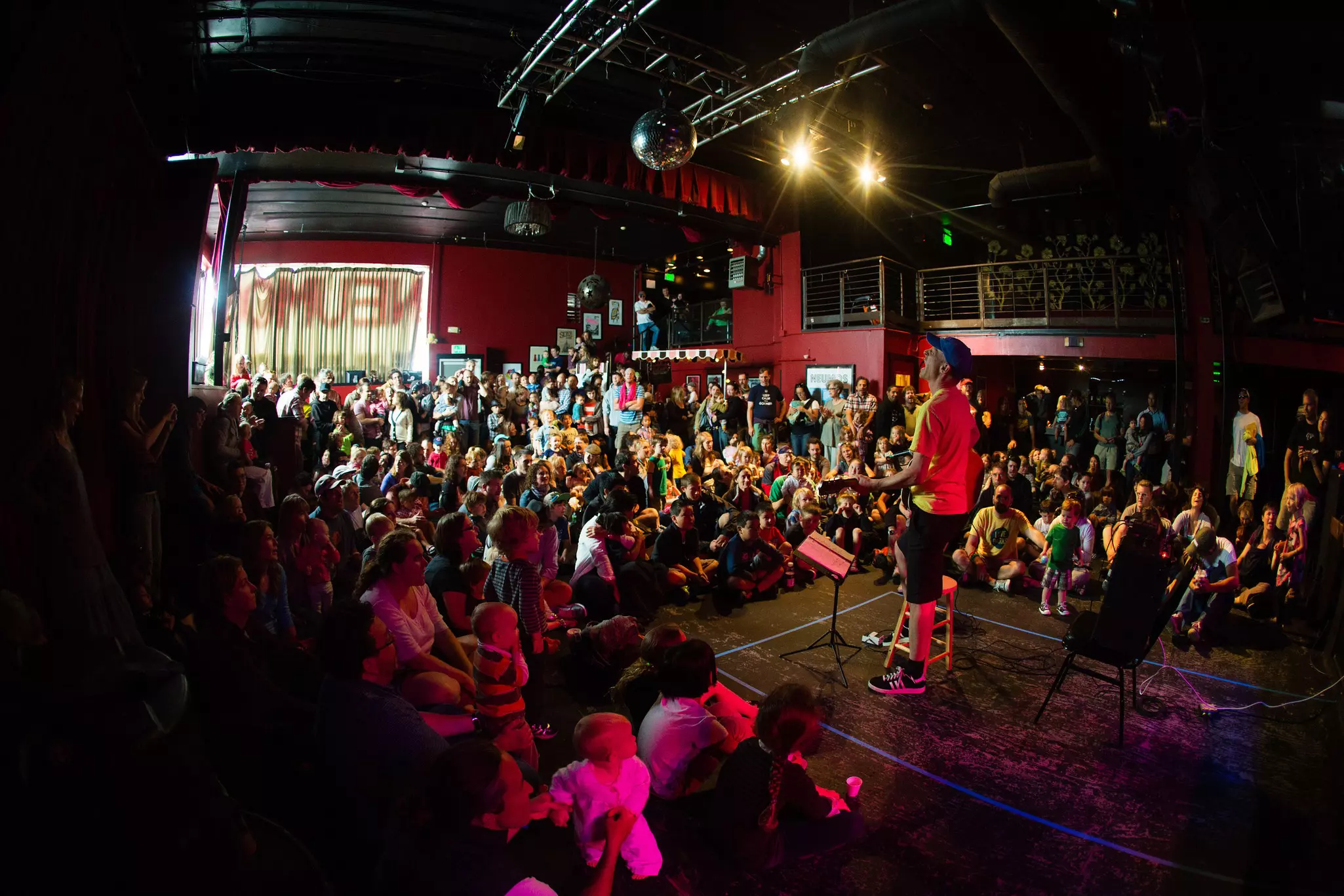 A performance at Neumos during the Capitol Hill Block Party in Seattle, Washington.
