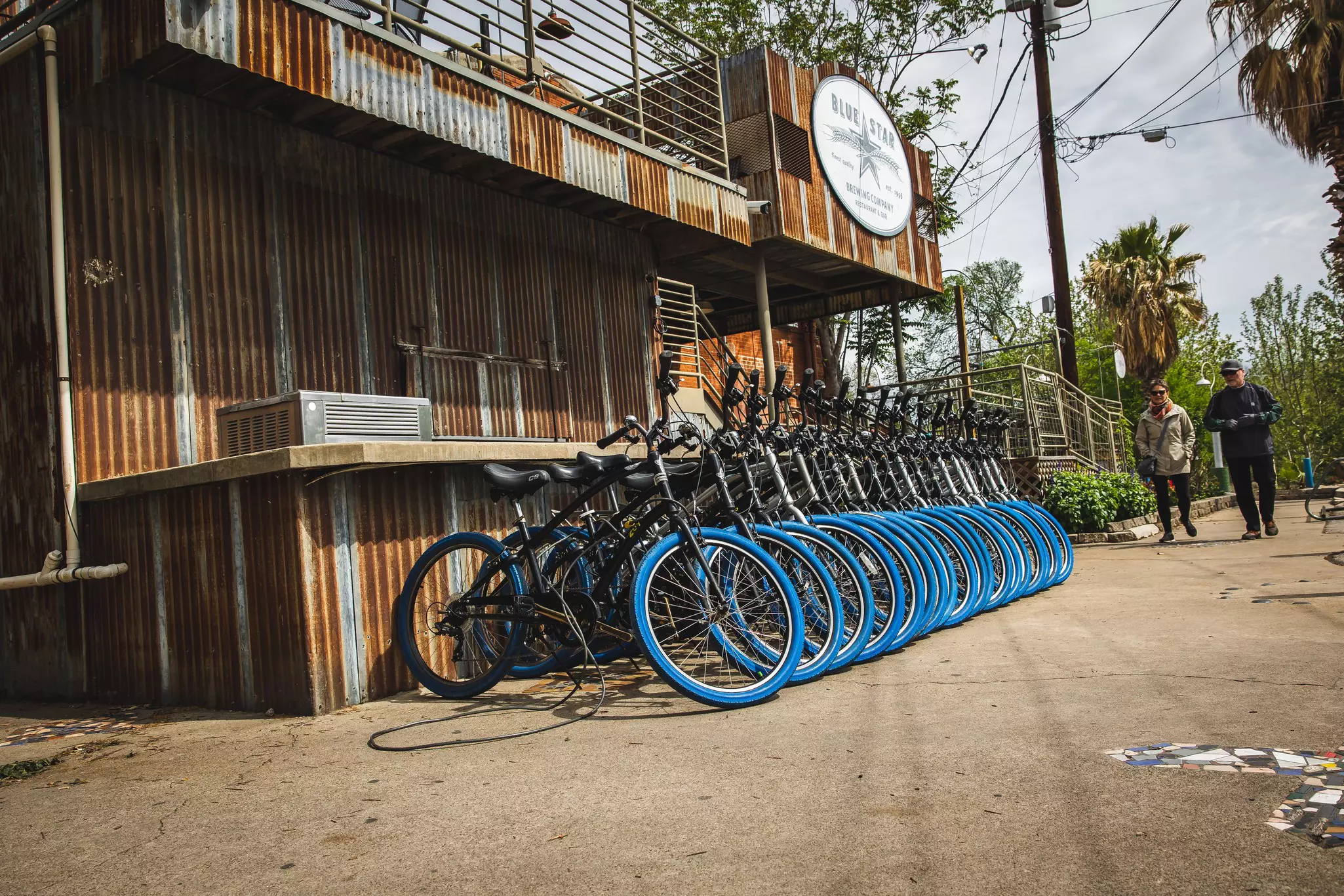 The Blue Star Arts Complex features indie shops and galleries along with live music venues and eateries © Benjamin Yanto / Lonely Planet