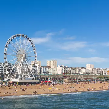Brighton Pier is one of the city's most iconic attractions. William Perugini/Shutterstock