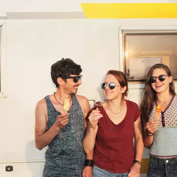 Three friends enjoying ice creams while standing against a campervan.
948843228
Waist Up, Adolescence, Youth Culture, Ice Cream, Sunglasses, One Person, 10-11 Years, Spotted, Getting Away From It All, Casual Clothing, Happiness, Part of a Series, Color Image, Road Trip, Joy, Friendship, Freedom, Three People, Brown Hair, Outdoors, Tank Top, Travel, Beautiful People, Camping, Horizontal, Holding, Caucasian Ethnicity, Adult, Multi Colored, Journey, Norway, Food, Standing, Togetherness, Frozen Food, Top - Garment, Child, Motor Home, Sunset, Side By Side, Enjoyment, Beautiful Woman, Vacations, Cheerful, Teenager, Leisure Activity, Maroon, Transportation, Photography, Pattern, Boys, Bonding, Teenage Boys, Looking Away, Lifestyles, Young Adult, Teenage Girls, Candid, 14-15 Years, Front View, Long Hair, Young Women, People, Weekend Activities, Toothy Smile