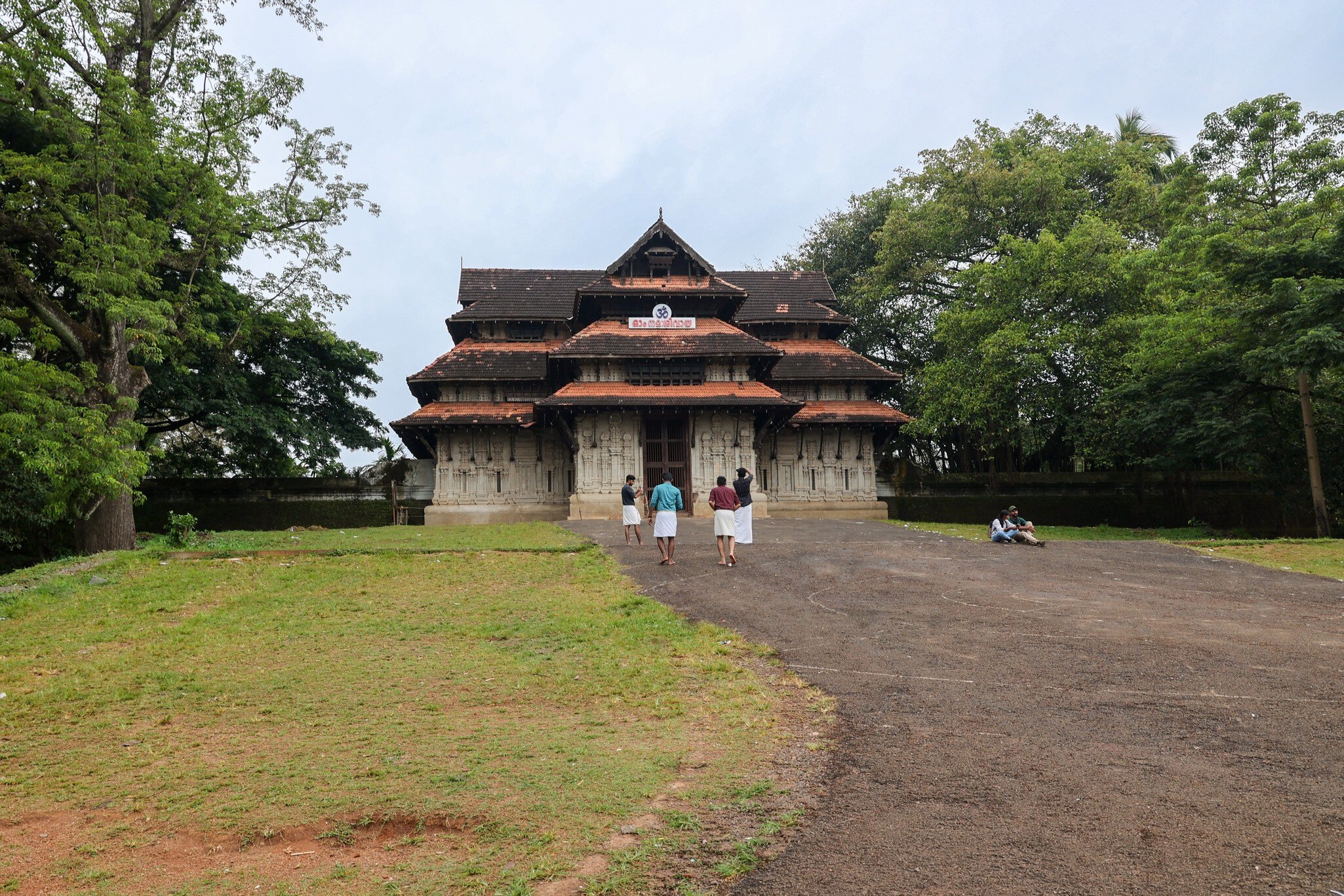 Vadakkumnathan Temple, stone temple in Kerala, India.