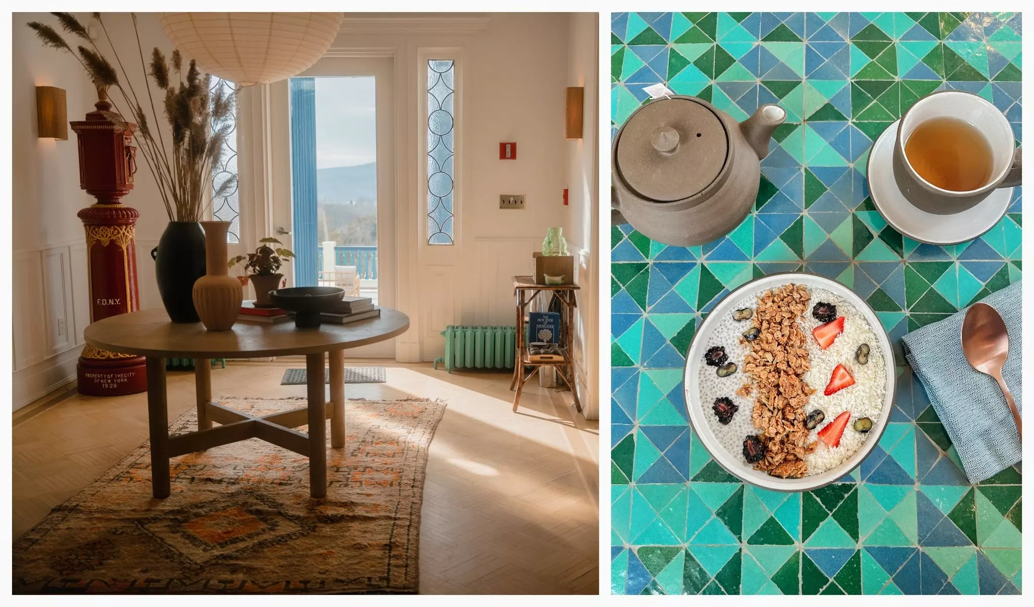 Habitas on Hudson's bright and airy rooms © Holly-Marie Cato