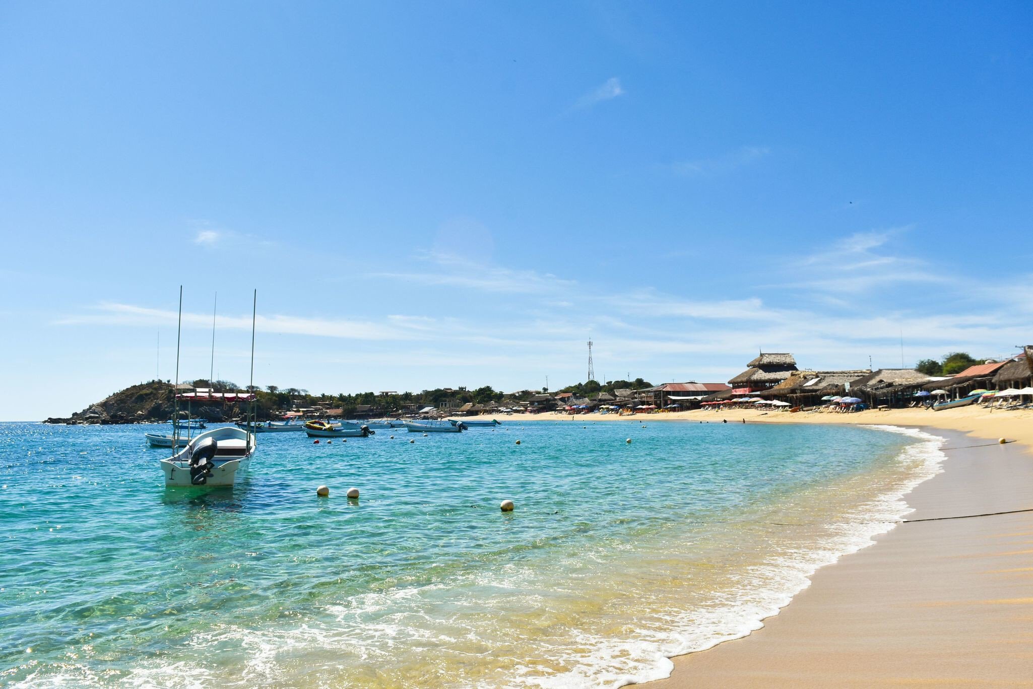 Isla San AgustÃ­n, (San Agustin Beach) Oaxaca, Mexico