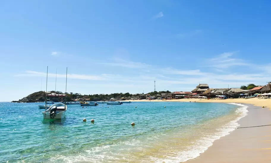 Isla San AgustÃ­n, (San Agustin Beach) Oaxaca, Mexico