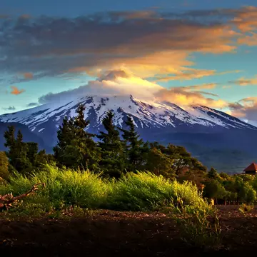 Villarica volcano, Chile