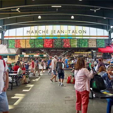 September 29, 2018: Inside the Jean-Talon Market in Montreal.