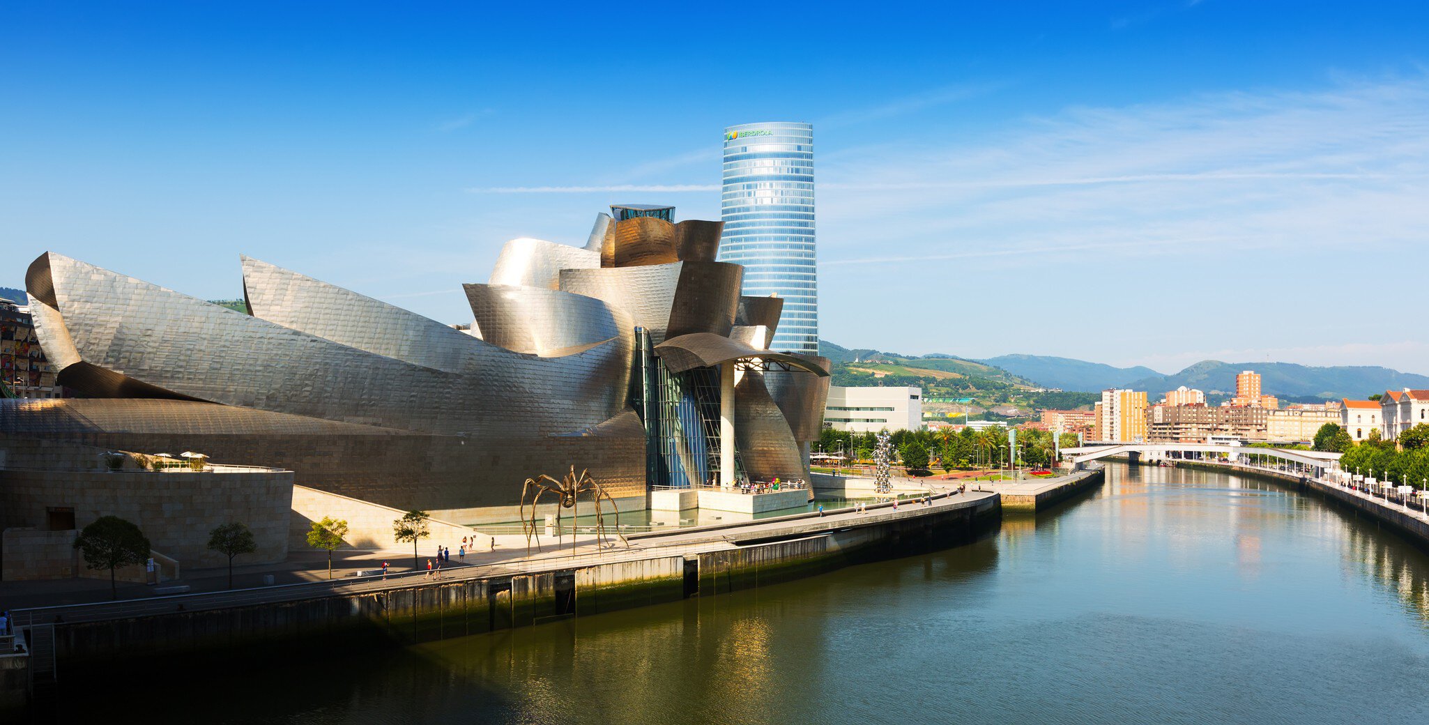 BILBAO, SPAIN - JULY 4, 2015:  Guggenheim Museum Bilbao is  museum of modern and contemporary art. Bilbao, Basque Country; Shutterstock ID 347858540;