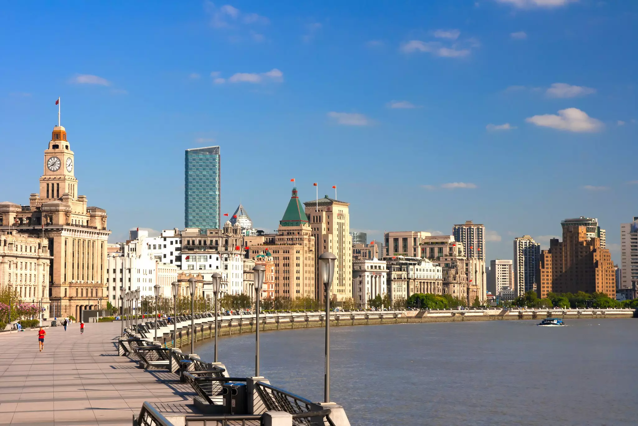 Shanghai Bund historical buildings,China