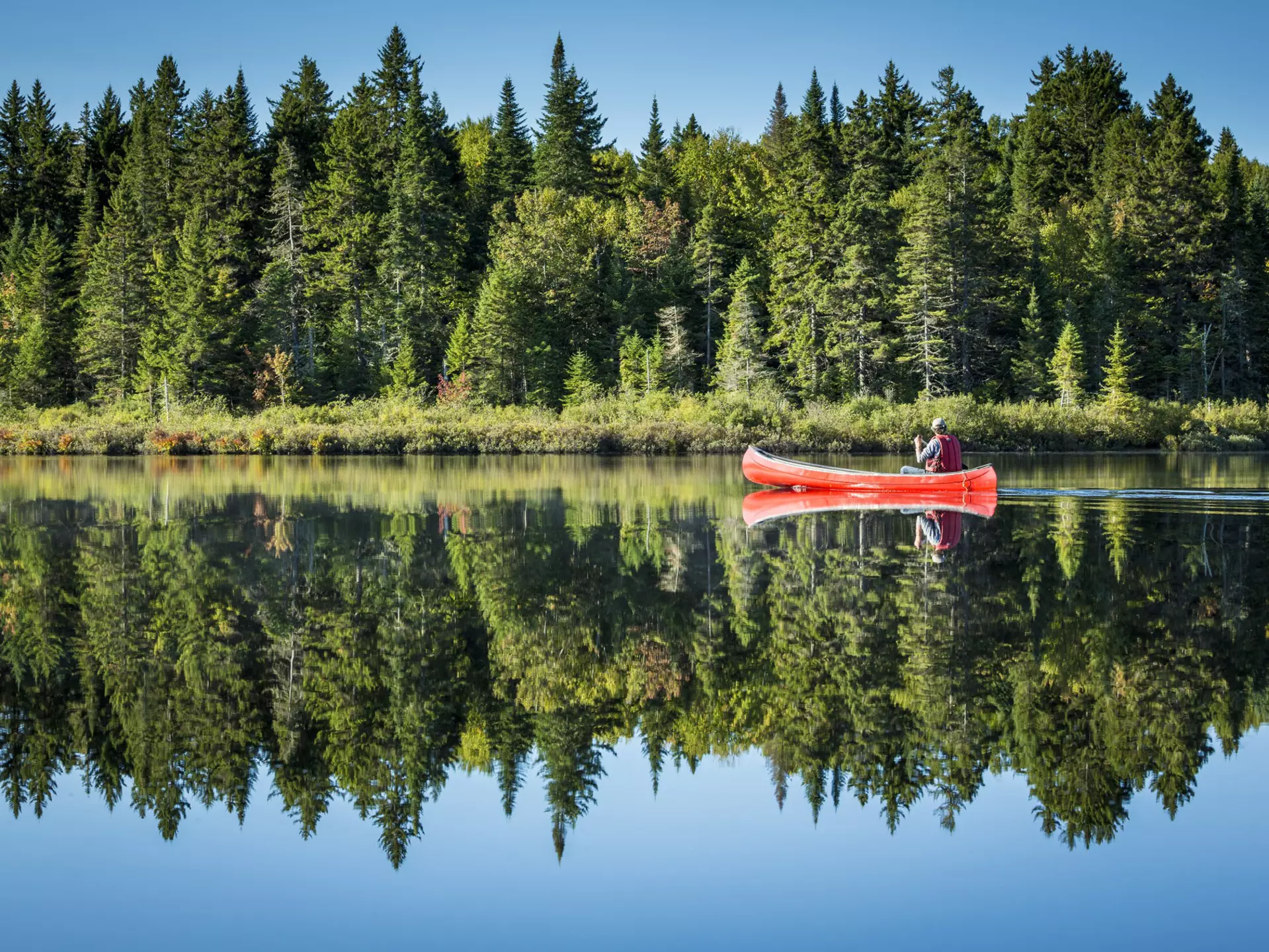 Is there a better way to explore Canada's wilderness than from a Canadian canoe? Tom Robinson / Lonely Planet