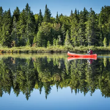 Is there a better way to explore Canada's wilderness than from a Canadian canoe? Tom Robinson / Lonely Planet