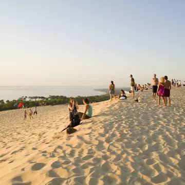 Dune du Pilat at sunset. John Harper/Getty Images