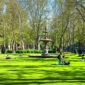 Zagreb,Croatia- May 9, 2023: People in Park Zrinjevac, Croatia, License Type: media, Download Time: 2026-02-04T20:46:25.000Z, User: LP_YKhanna, Editorial: true, purchase_order: 65050 - Digital Destinations and Articles, job: LP, client: App Content, other: Yuvraj Khanna