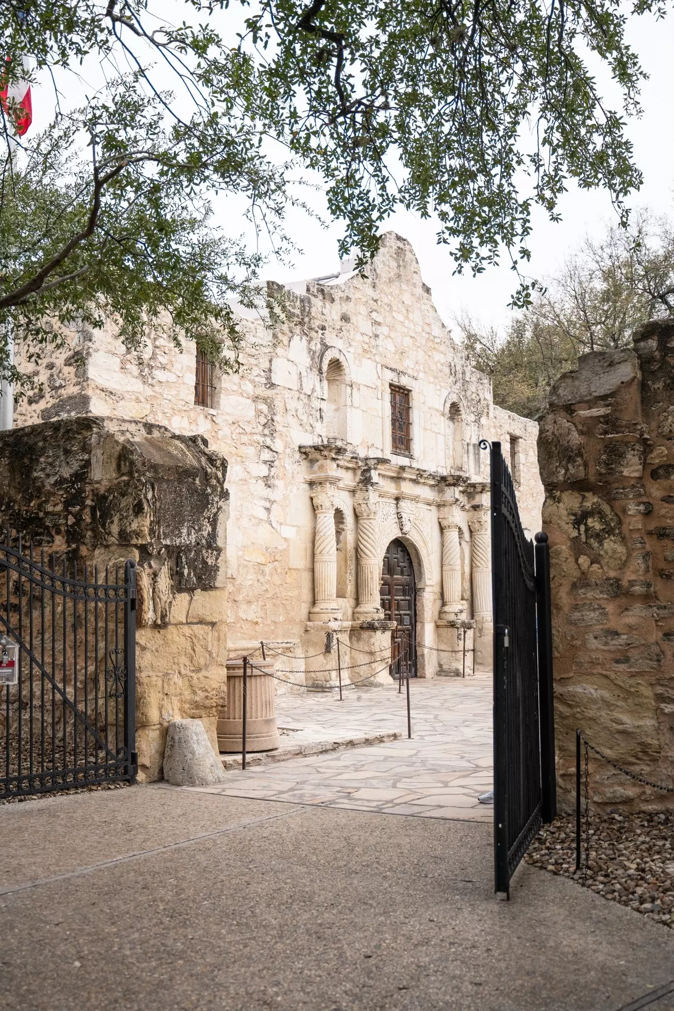 Historic Alamo in downtown San Antonio