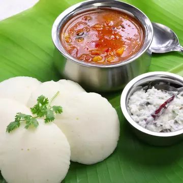 idli, sambar and coconut chutney, south indian breakfast on banana leaf
187939779
Fermenting, Sambar, Healthy Eating, Dieting, Vegetarian Food, Banana Leaf, Homemade, Steamed, Rice Cake, Breakfast, south indian, Indian Cuisine, Indian Dish, Idli