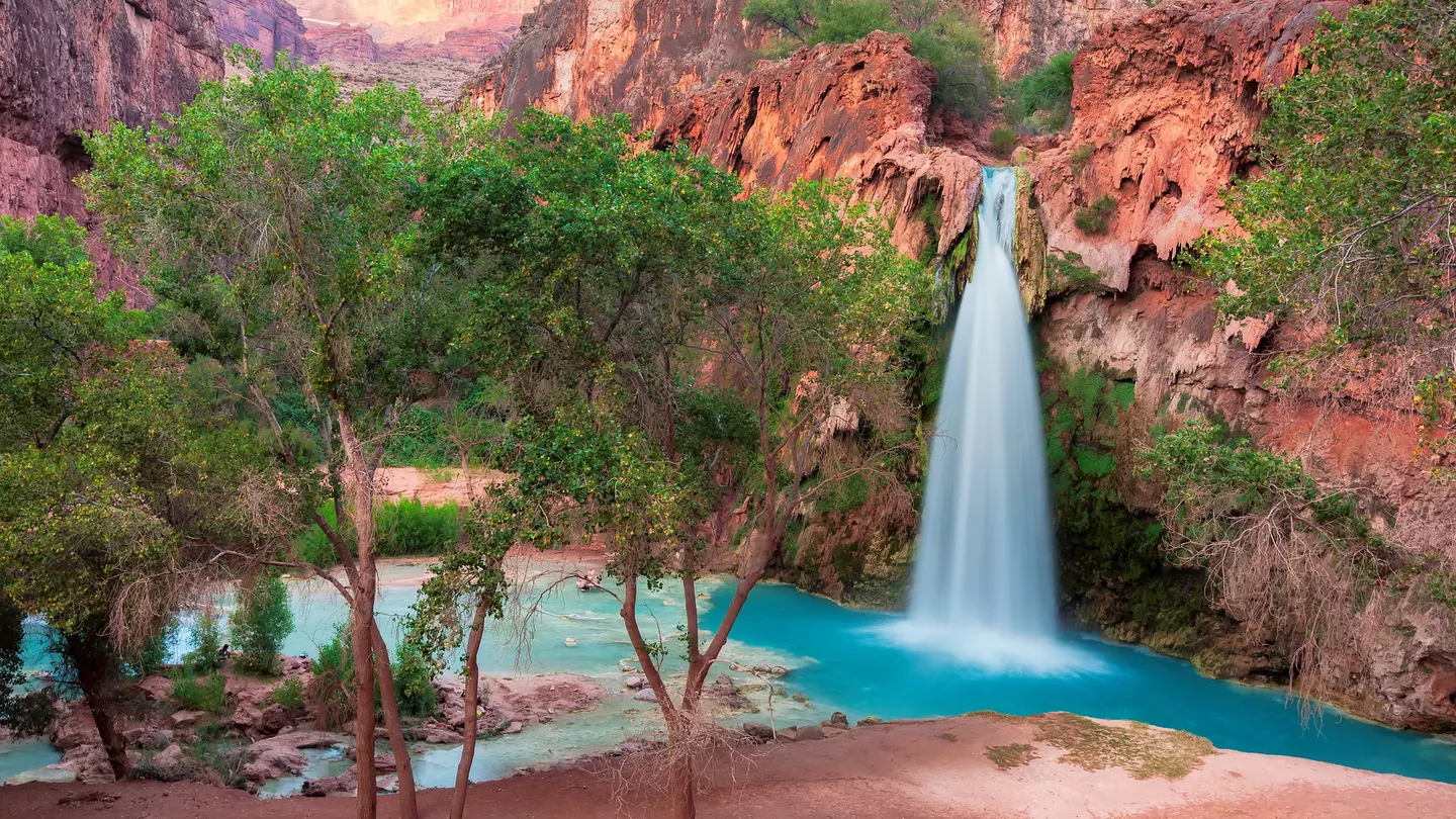 Havasu Falls in the Grand Canyon, Arizona