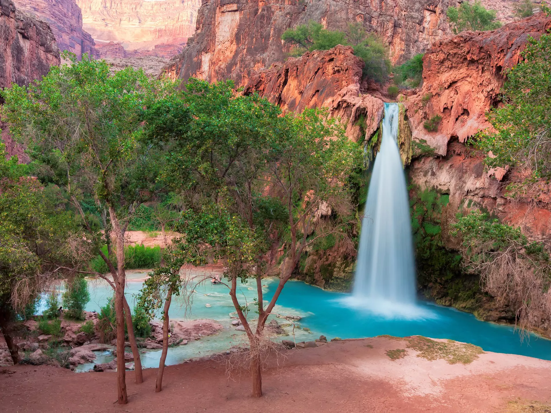 Havasu Falls in the Grand Canyon, Arizona