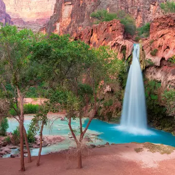 Havasu Falls in the Grand Canyon, Arizona