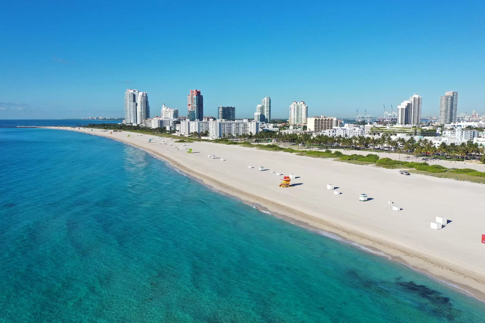 Aerial view of South Beach. Francisco Blanco/Shutterstock