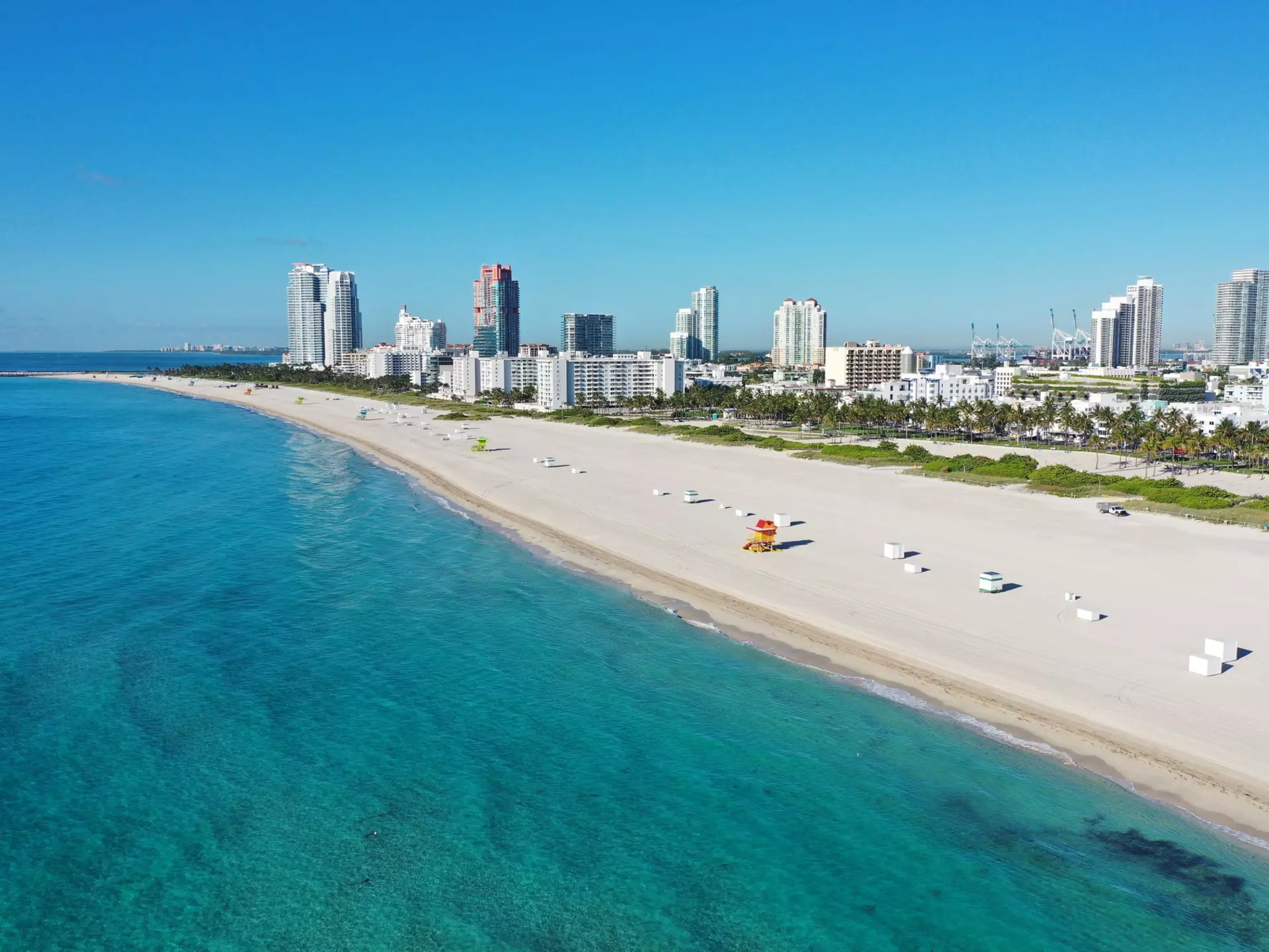 Aerial view of South Beach. Francisco Blanco/Shutterstock