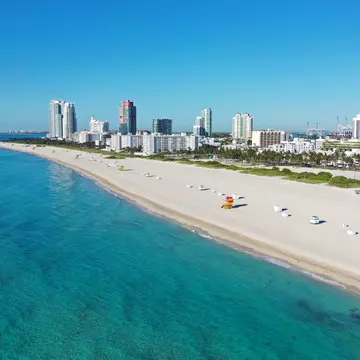 Aerial view of South Beach. Francisco Blanco/Shutterstock