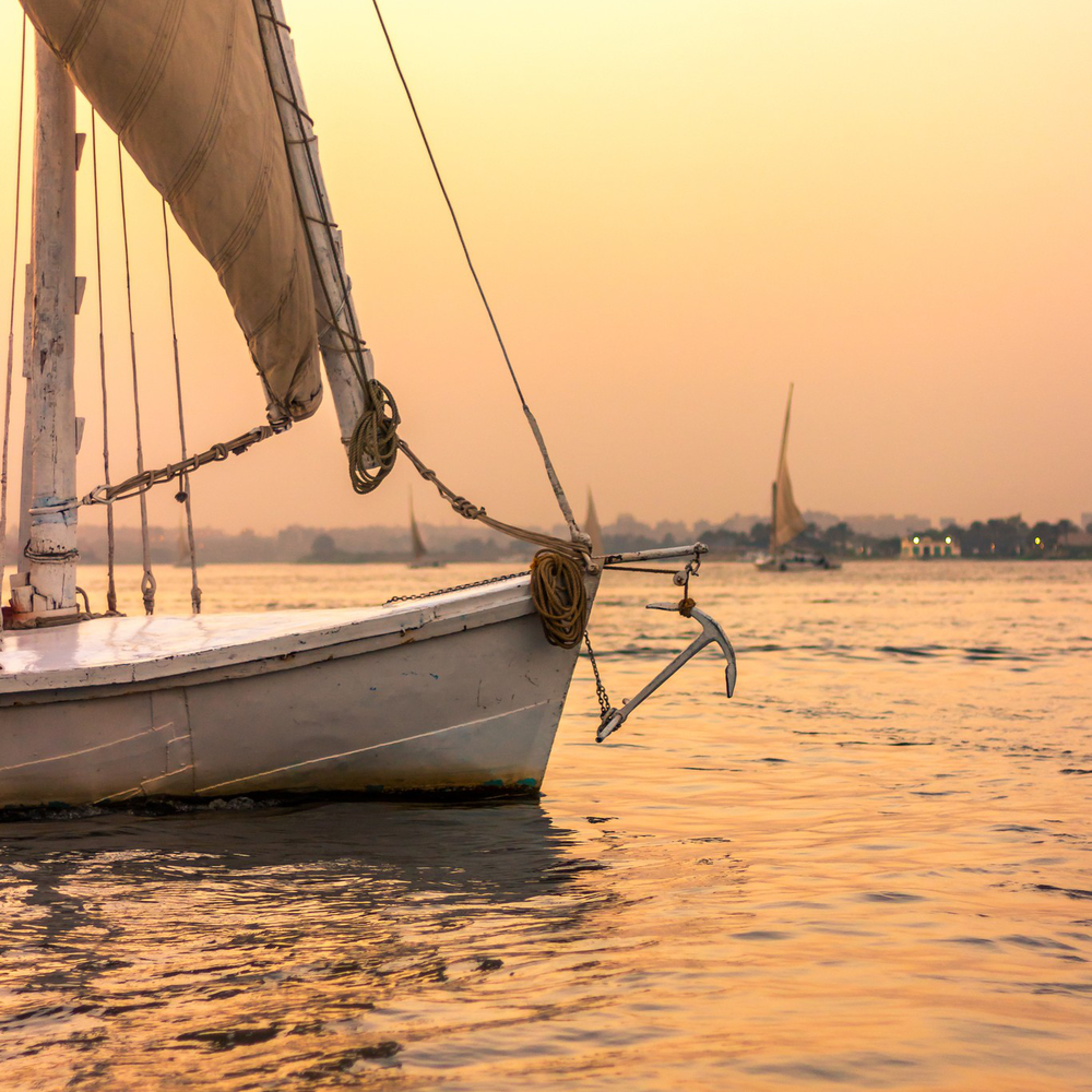 Boat on the Nile