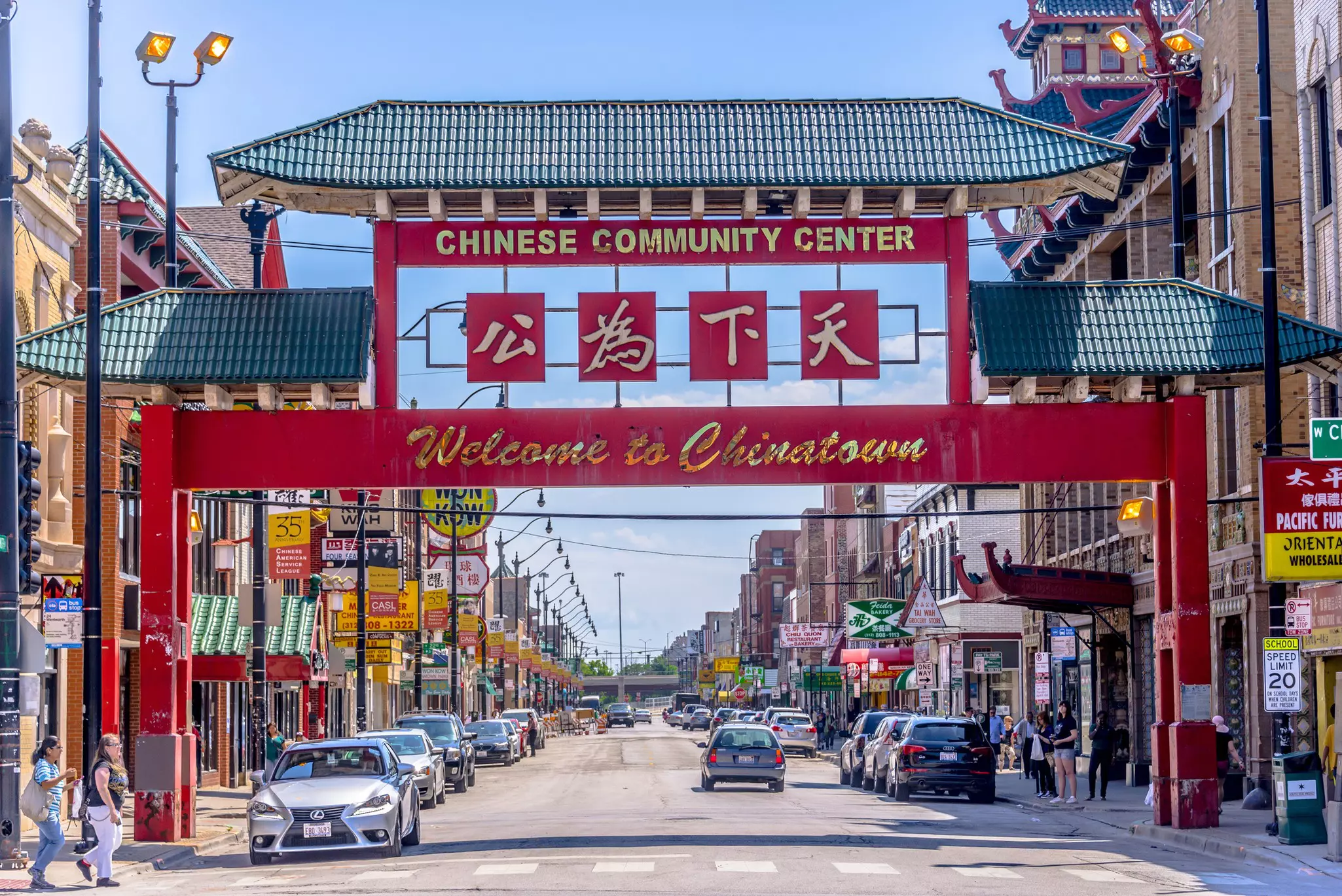 Chicago's Chinatown is a community hub for Asian Americans and a great place to dine. eyfoto/Getty Images
