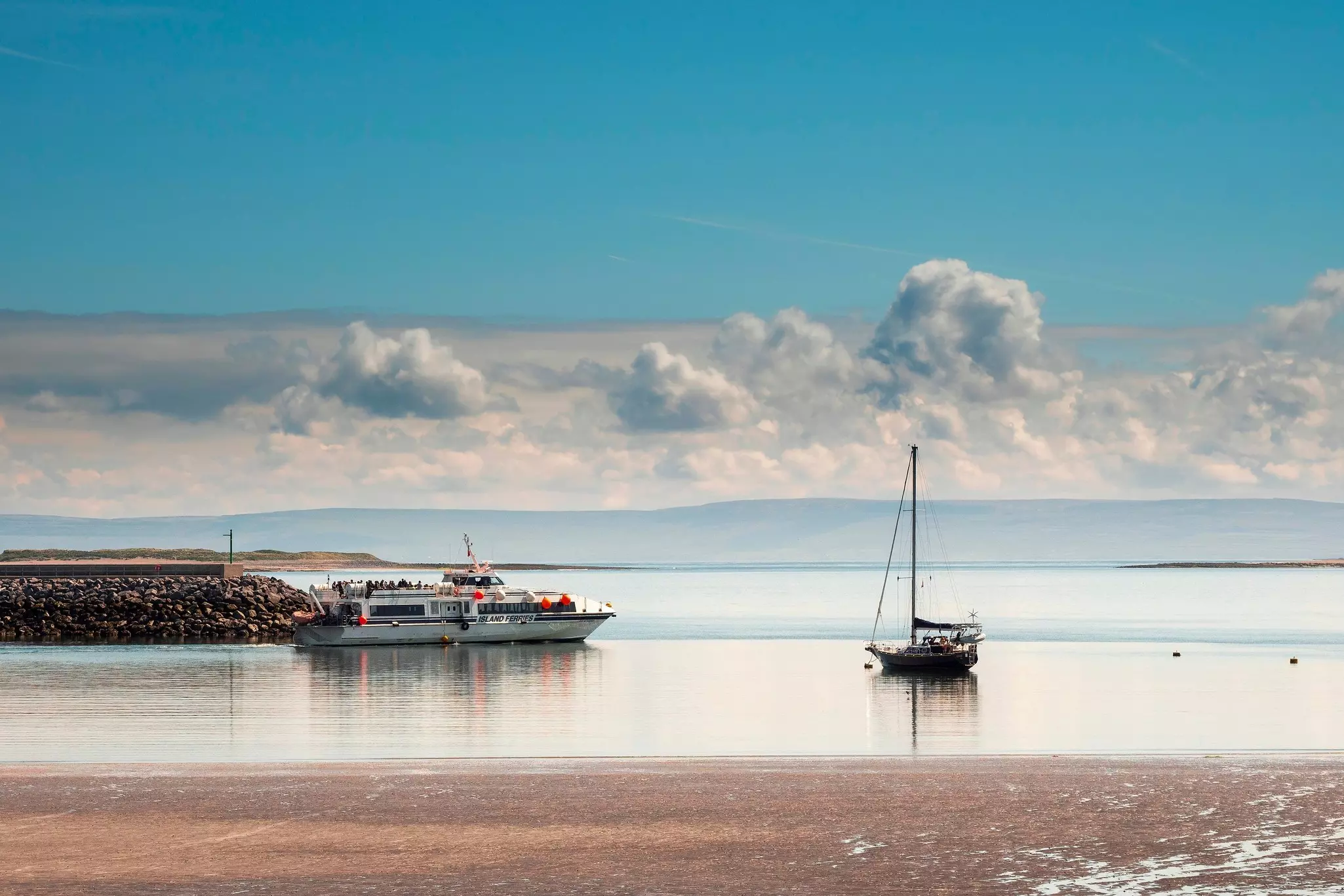 A ferry is the only way to reach the beautiful, remote Aran Islands © mark gusev / Shutterstock