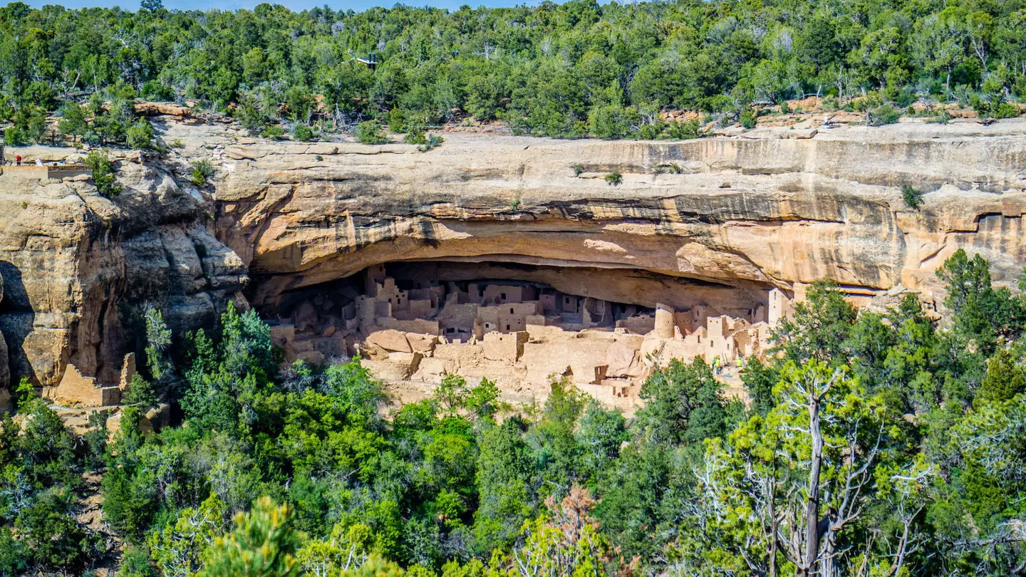 Cliff Palace in Mesa Verde National Park