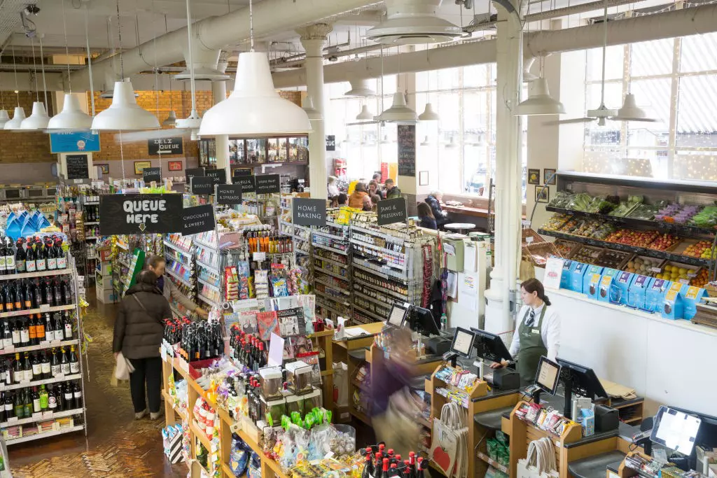 Foodstuffs on sale at the Fallon & Byrne foodhall in Dublin. Sam Mellish/In Pictures via Getty Images
