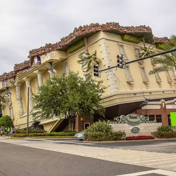 Upside down building, Wonderworks, Orlando, Florida USA. Simply amazing.