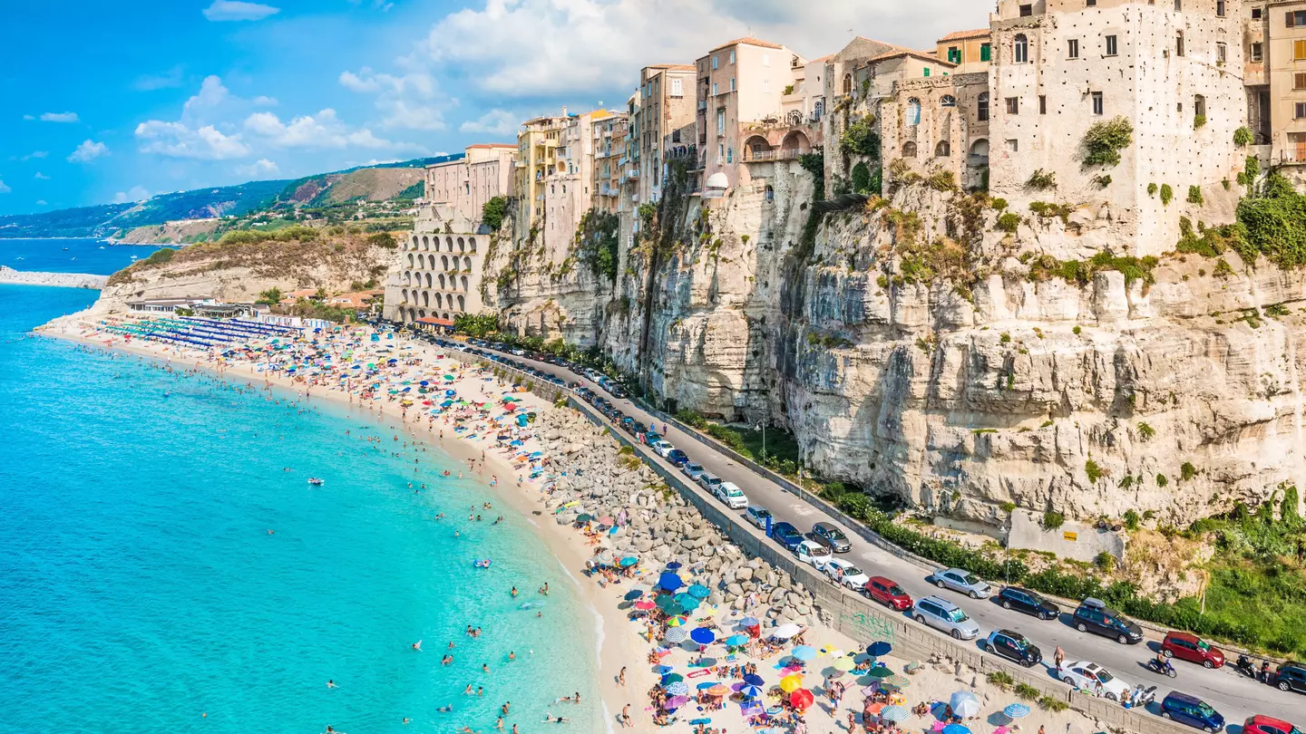 The town of Tropea is one of the most famous on the so-called Coast of the Gods, which is Calabria's Tyrrhenian Sea coast © leonori / Getty Images