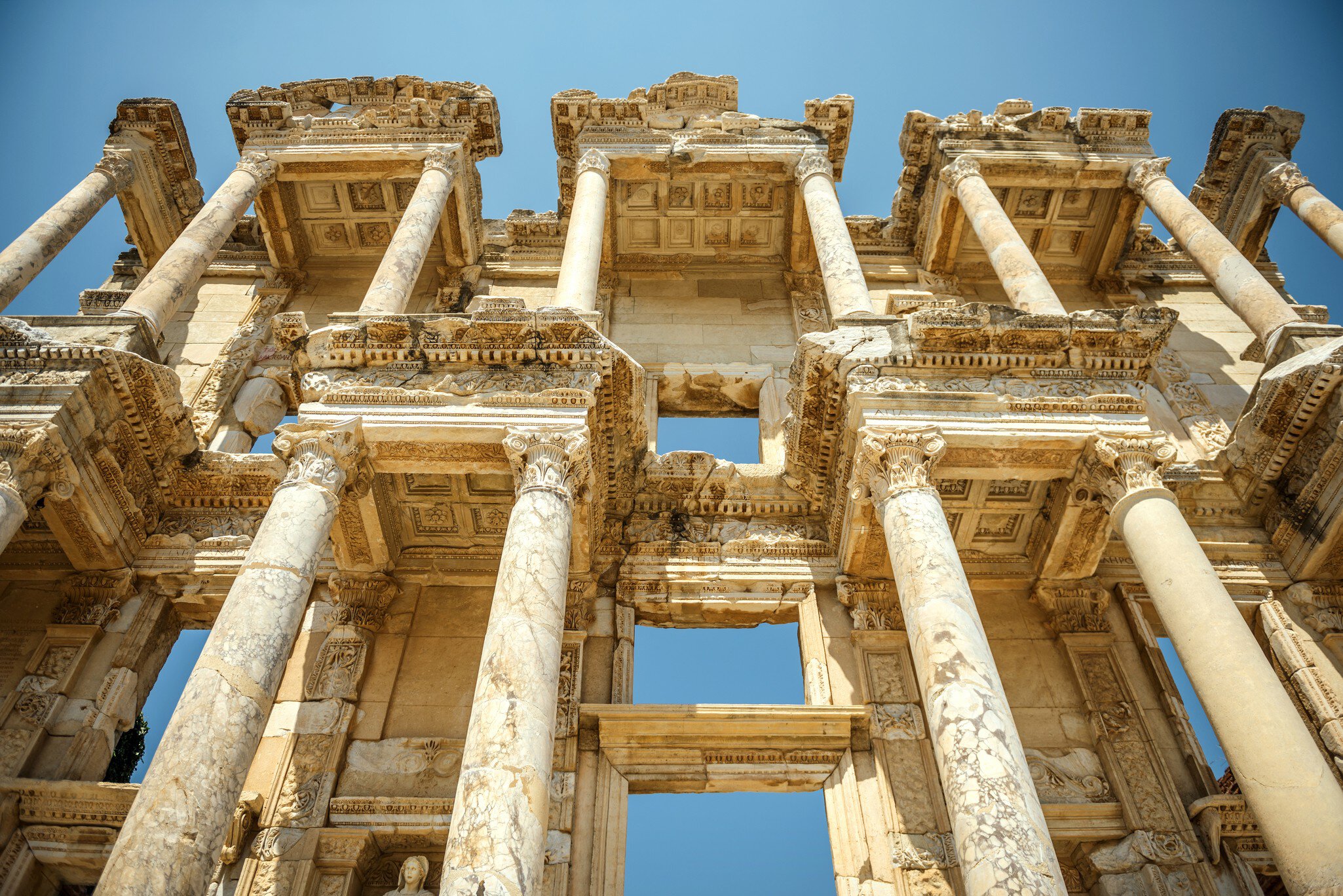 Turkey, Ephesus, Library of Celsus