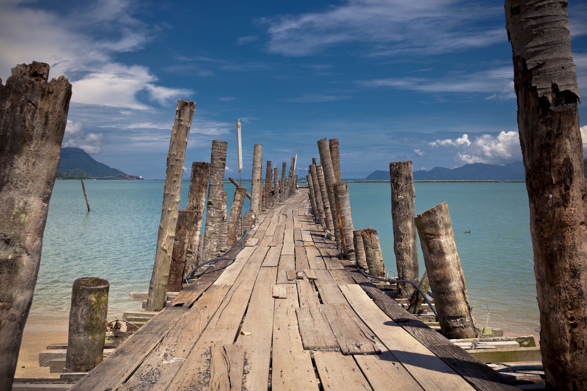 wooden pathway