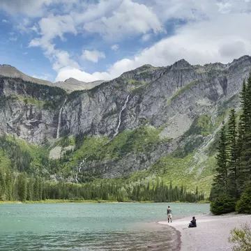 Avalanche Lake in Glacier National Park, Montana. Justin Foulkes for Lonely Planet