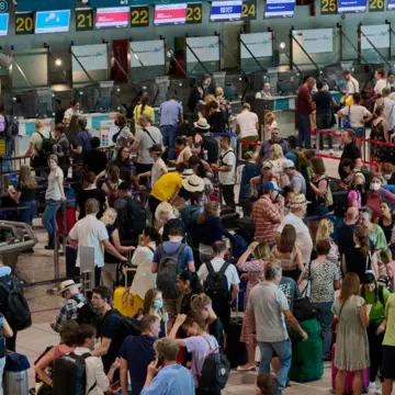 Pent-up, post-pandemic demand plus staffing shortages adds up to a squeeze on airfares this summer © Horacio Villalobos / Corbis via Getty Images