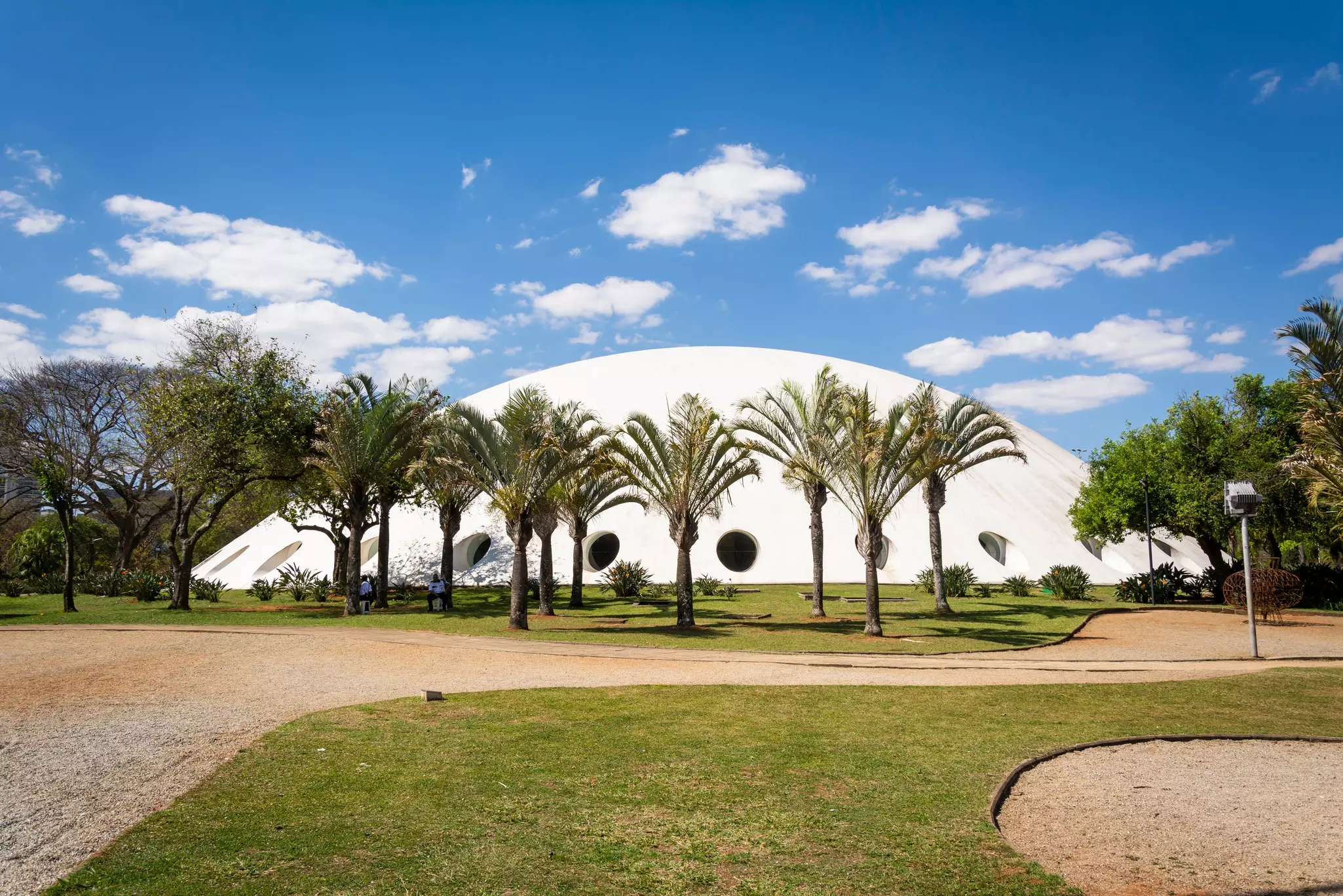 Lucas Nogueira Garcez Pavilion, popularly known as Oca, is an exhibition pavilion located in Ibirapuera Park, in Sao Paulo city, Brazil.