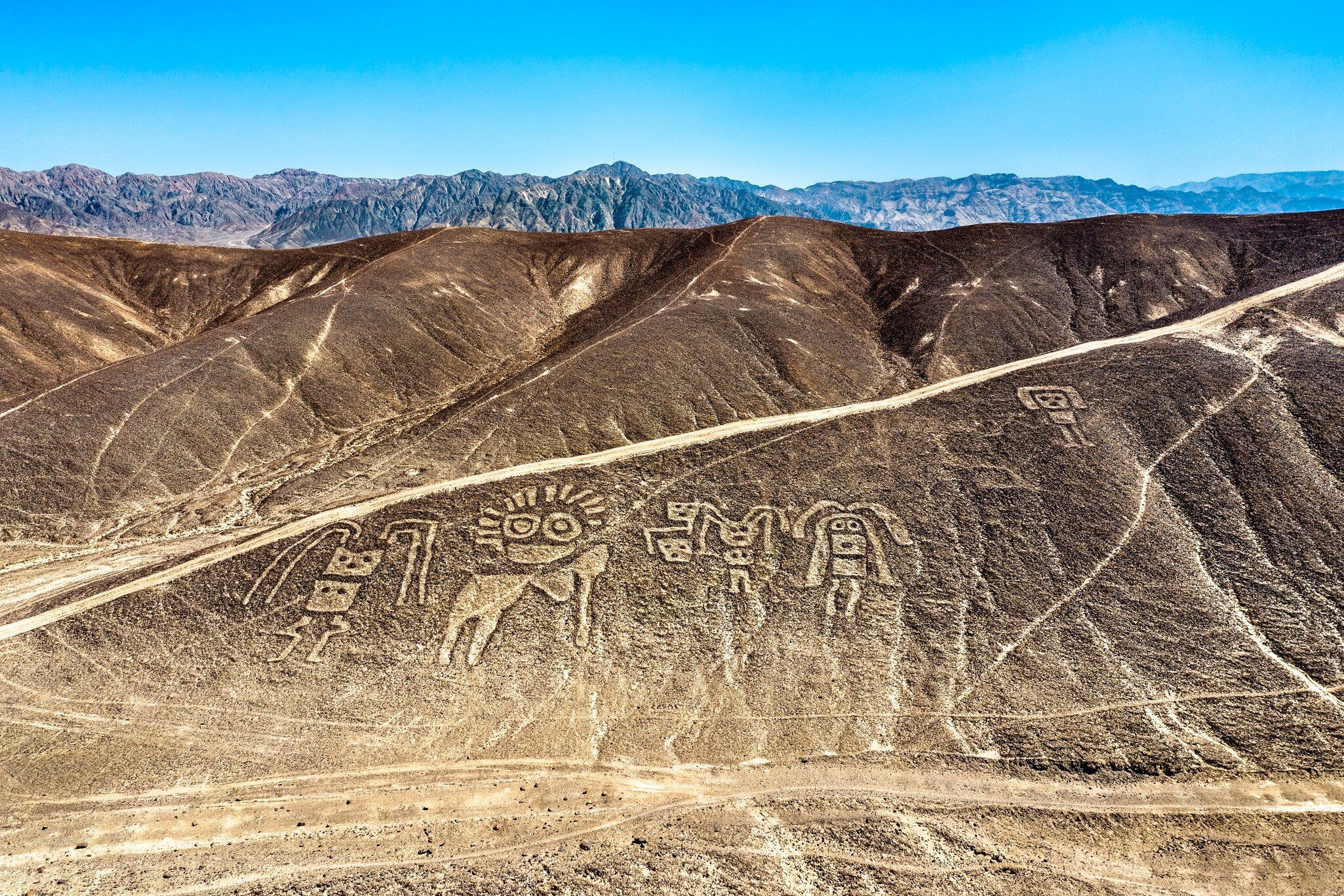 Aerial View of Palpa Geoglyphs. UNESCO world heritage in Peru, License Type: media, Download Time: 2025-05-22T17:40:23.000Z, User: carolfarrell170, Editorial: false, purchase_order: 56530 - Guidebooks, job: Global Publishing WIP, client: Peru 12, other: carol farrell