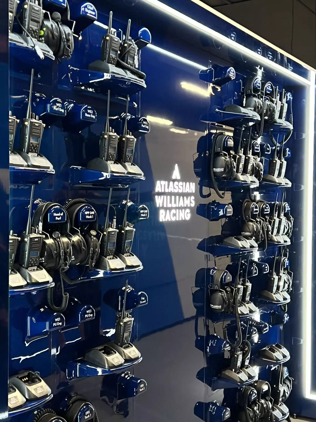 Williams team headseats